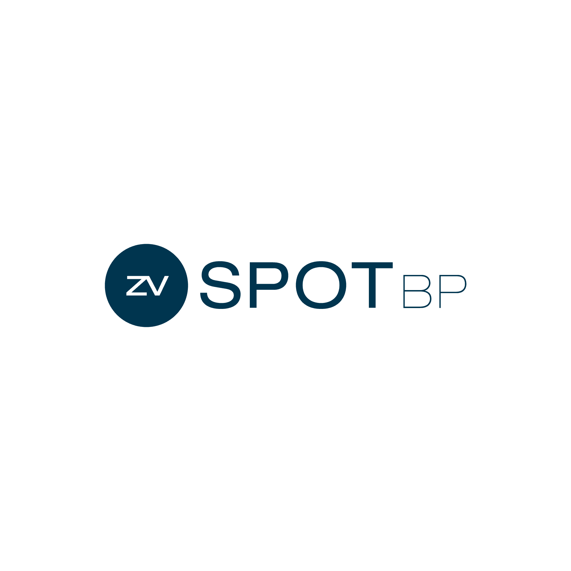 Es ist das Logo von SPoT für Geschäftspartner zu sehen.